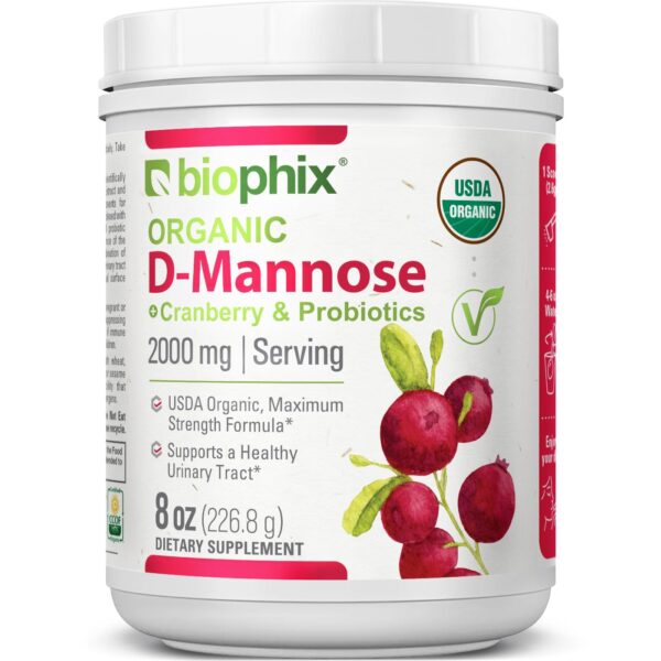 Probiotic for Women Balance Formula with Ashwagandha, Cranberry, Black Cohosh, D-Mannose, Hibiscus, & Dandelion - Support Your Microbiome